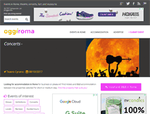 Tablet Screenshot of oggiroma.com